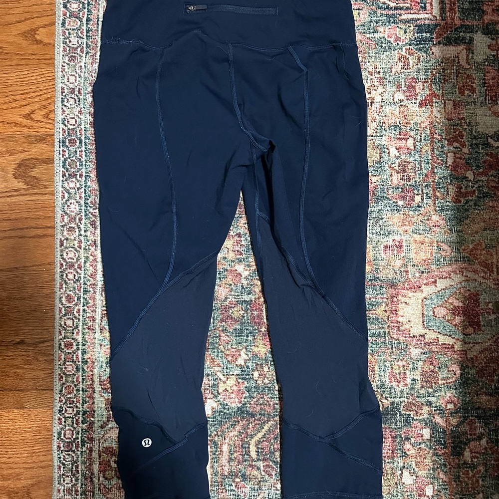Lululemon mesh cropped leggings
